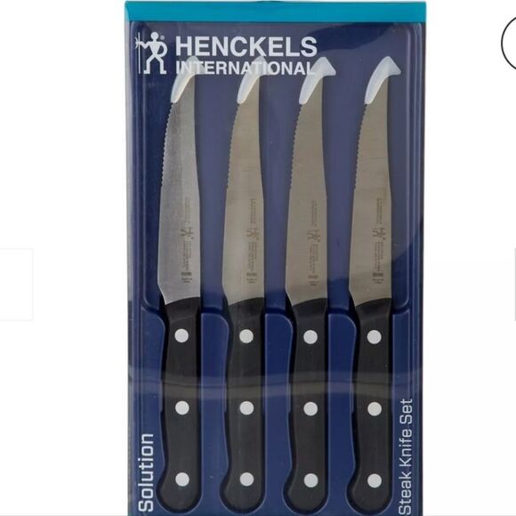 Henckels Solution 4-PC Steak Knife Set - Picture 2 of 7
